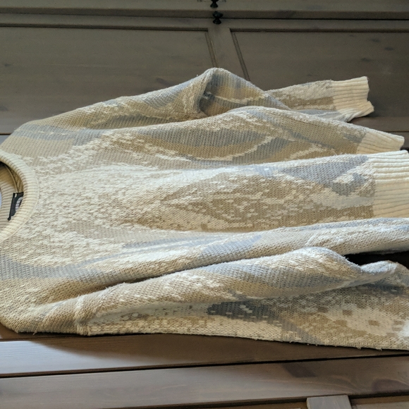 Cozy Vintage Ski-Style Winter Pullover Sweater - Picture 5 of 6